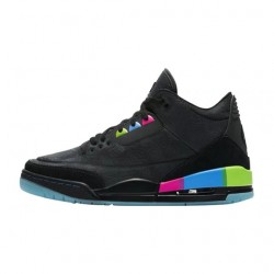 Air Jordan 3 Retro "Quai54" 2018 Femme/Homme Chaussure AT9195-001